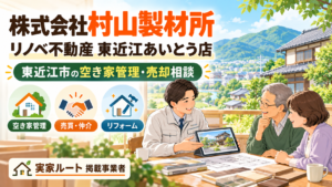 株式会社村山製材所 リノベ不動産 東近江あいとう店の空き家管理・売却相談